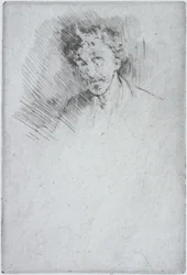 Whistler con el Mechón Blanco, 1879